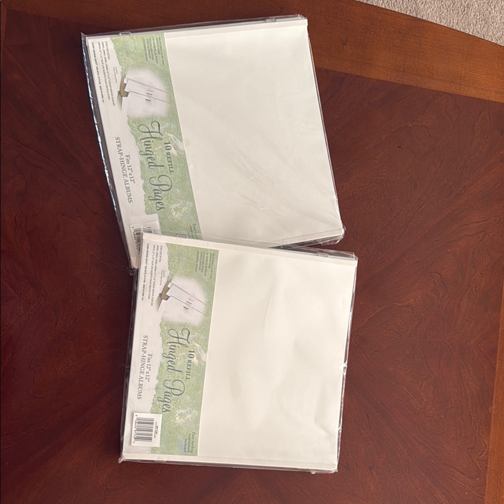 Strap Hinged Refill Pages ( 2 packs)